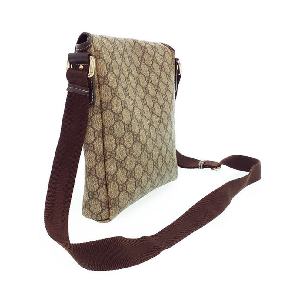 Gucci Messenger Crossbody Brown Plus GG Supreme Bag